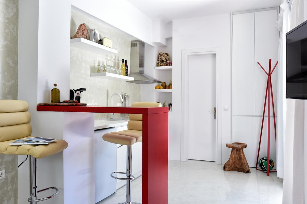 Mavres Luxury Studio Ágios Matthaíos 외부 사진